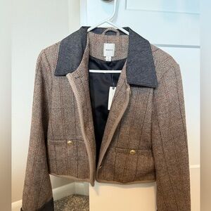 NWT Maeve Wool-blend Lady Jacket from Anthropologie